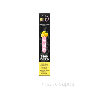 Fume Ultra Vapes boleh pakai 2500 puffs